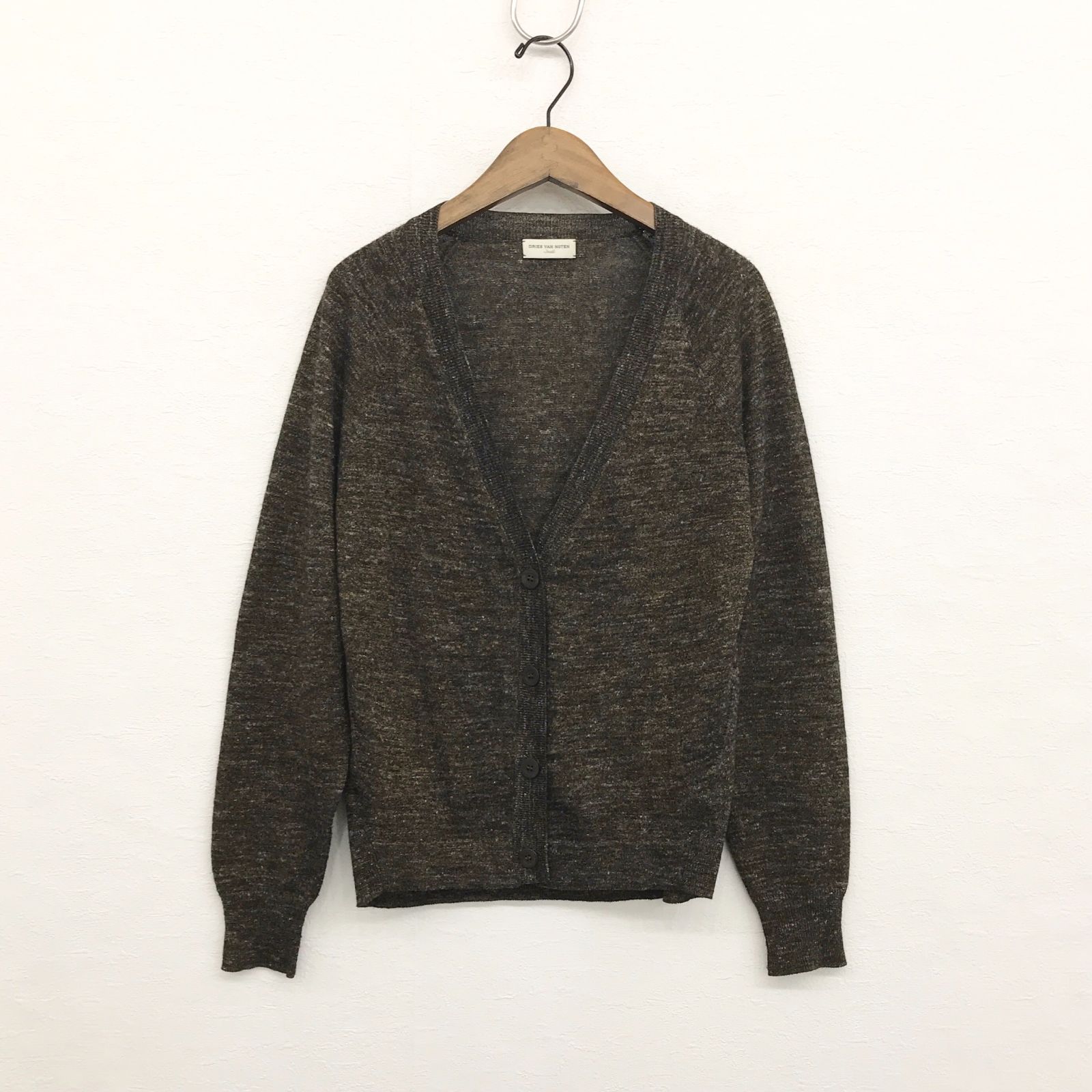 DRIES VAN NOTEN ドリスヴァンノッテン メランジニット カーディガン 