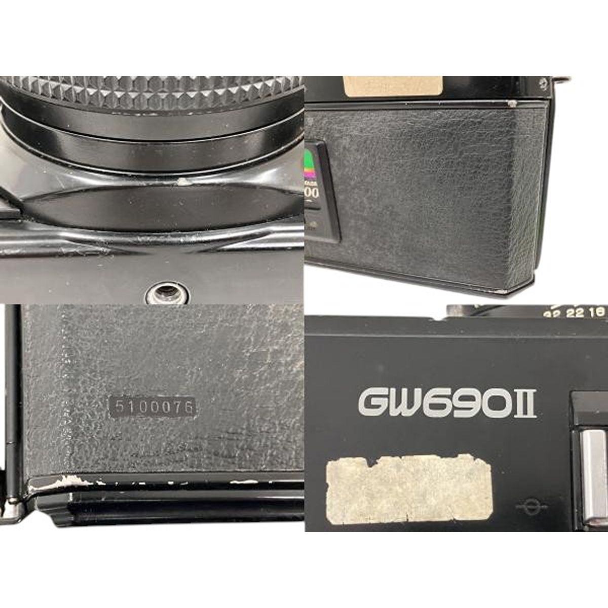 正直うれしいお手頃価格。 FUJIFILM GW690II 6×9 Professional フィルムカメラ 90mm F3.5 中判 ジャンク O10573050