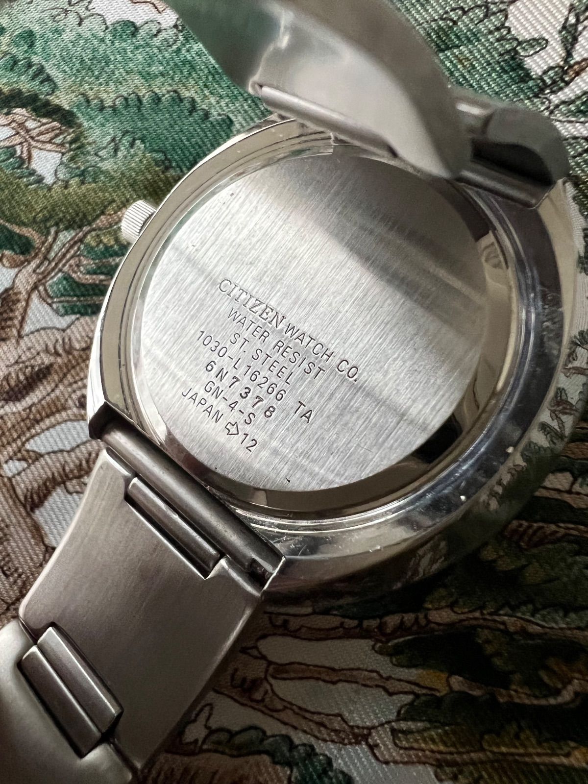  シチズン 1481010 クオーツ時計 稼働品 メンズ 腕時計(クォーツ) 腕時計(アナログ)