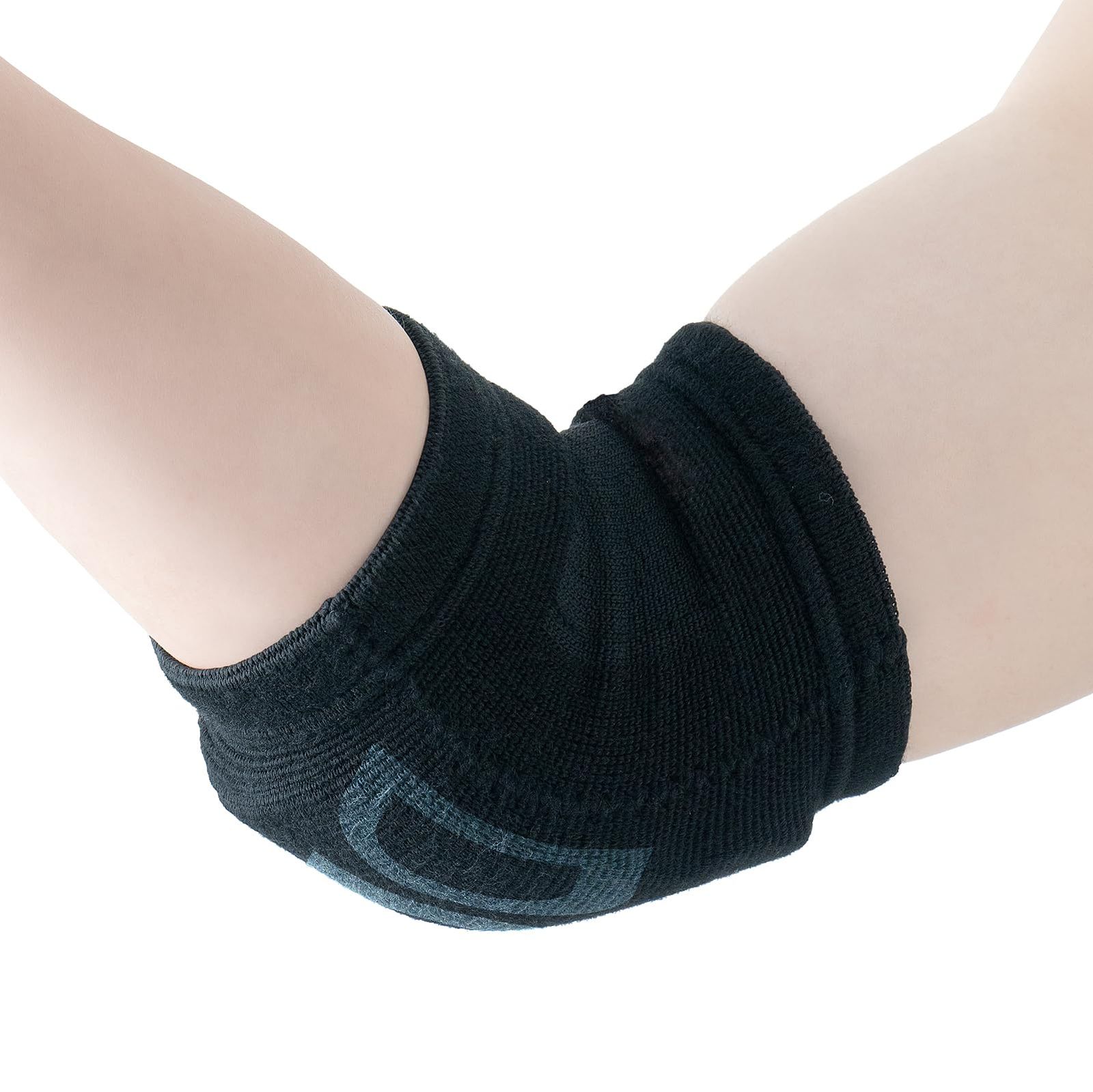 D M ディーアンドエム 肘サポーター 肘用 ダンス用 8 mm厚 パッド付き 黒 Lサイズ 左右兼用 入 SUP 767 DANCE SUP! プロブレイクダンサー 大野愛地 HAL 監修 吸汗 速乾 ブレイキン ブレイクダンス ヒップホッ