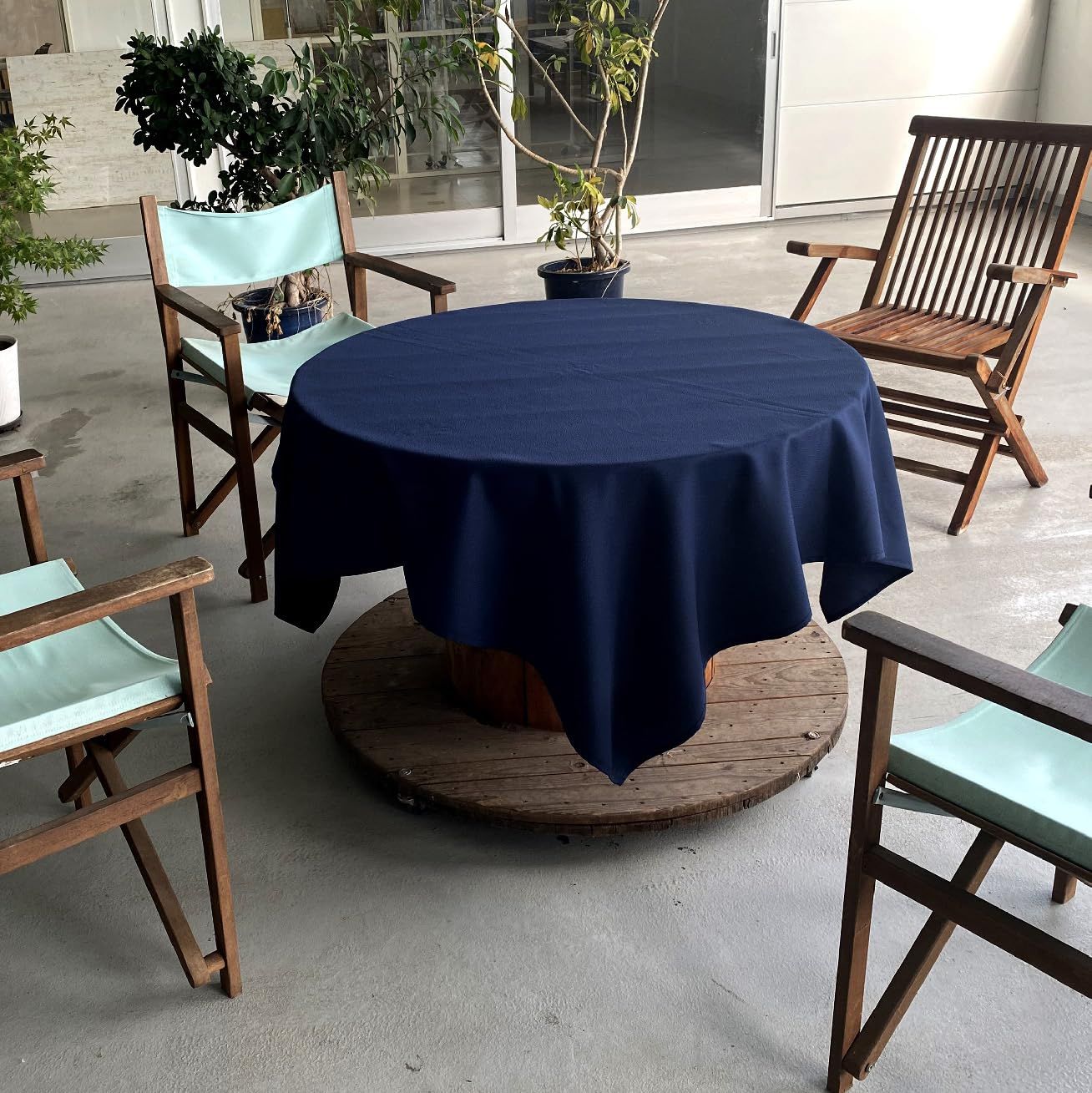 大判風呂敷 140 cm 風呂敷 ポリエステル ふろしき c 大判 大きい 特大 無地 一越 万能 ビックサイズ 超大判 ギフト お歳暮 紺