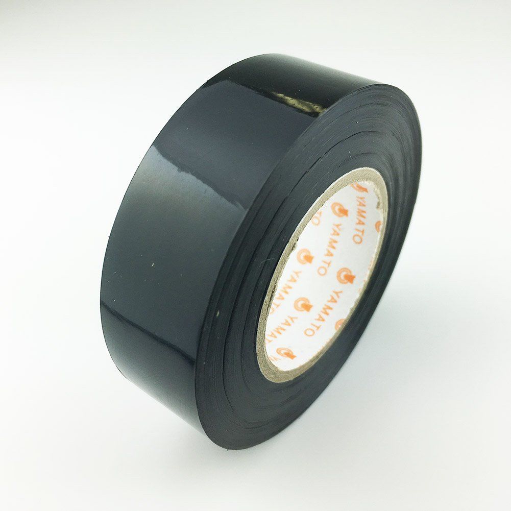 ヤマト ビニールテープ 19 mm幅 10巻 NO 200-19-21-10 PR 黒