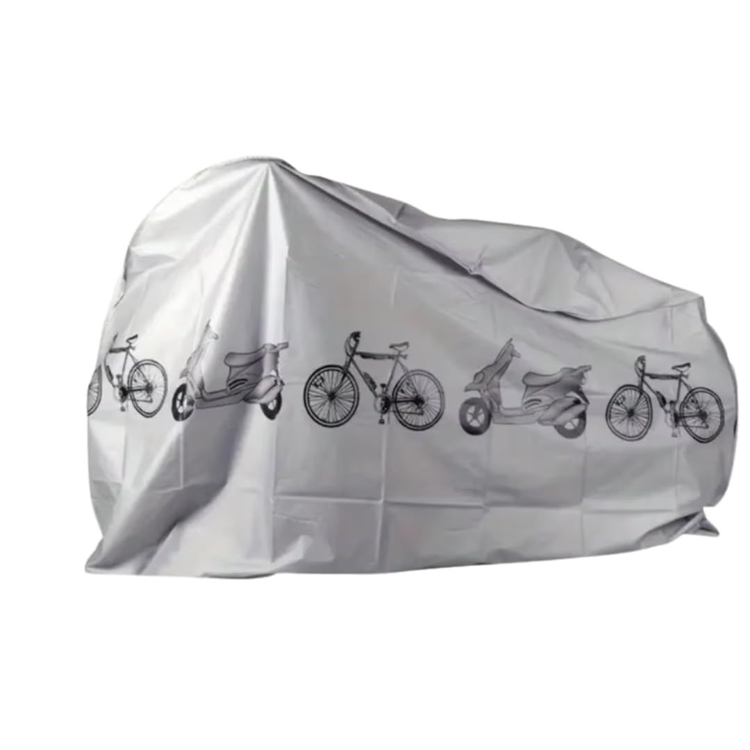 自転車カバー 防水 破れにくい マウンテンバイク バイクカバー 電動アシストUV加工 耐熱 サイクルカバー 丈夫 盗難防止 防風バックル 防塵 雨避け 雨雪対応 YOSHICA 検品済