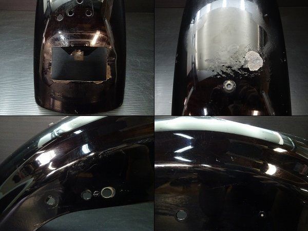 ハーレー スポーツスター XL1200R-I 純正 リアフェンダー E6752 BRIGHTFACE_UK