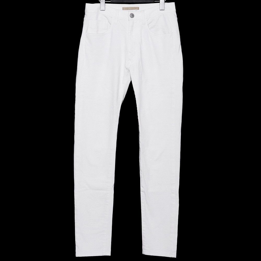 AUGUSTE-PRESENTATION 5PK TAPERED PANTS kinari Sサイズ ホワイト AUFDEN1001