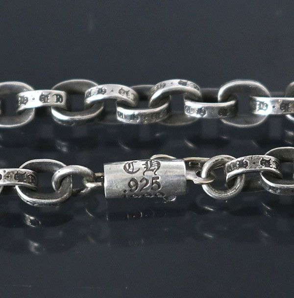 ち*ん様 CHROME HEARTS シルバー925 CHROME HEARTS 銀座店 クロムハーツ ペーパーチェーン ネックレス 20