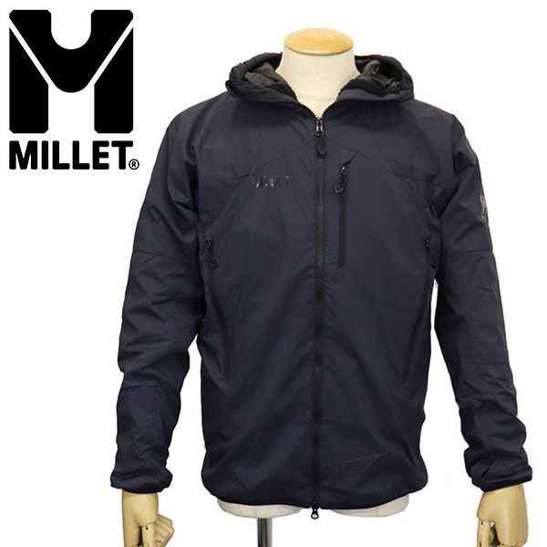 MILLET ミレー MIV03126 BREATHEBARRIER TOI II JKT M ブリーズバリヤー トイ II ジャケット N0247BLACK-NOIR MI066 M-日本サイズL
