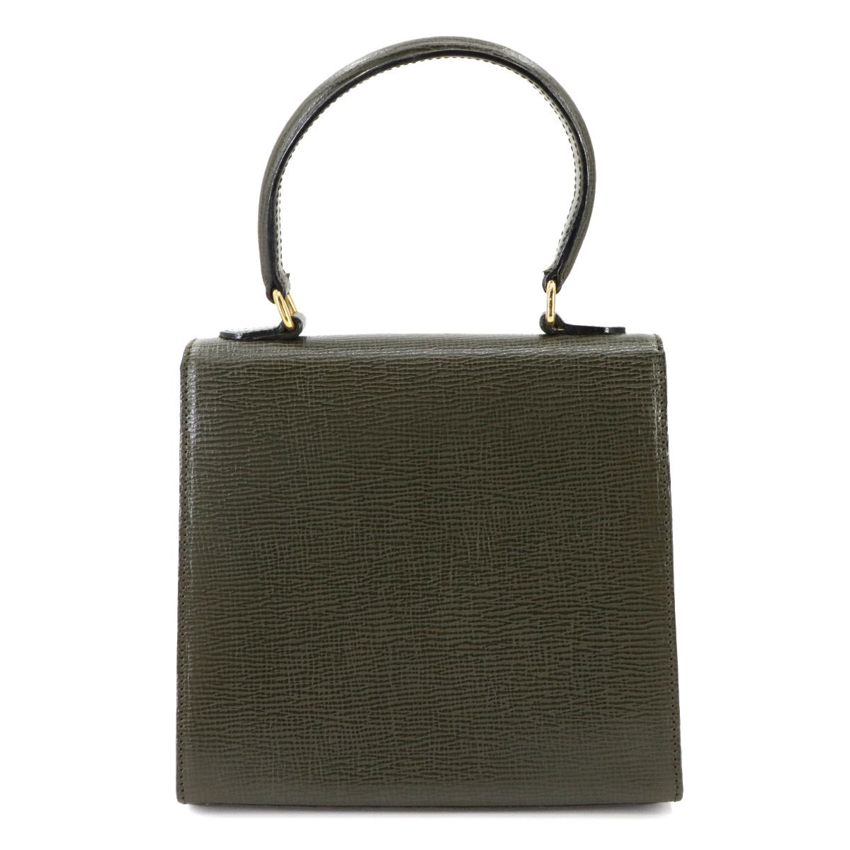 【未使用級】CELINE セリーヌ ミニハンドバッグ ガンチーニ金具 2way 未使用級】CELINE セリーヌ ミニハンドバッグ ガンチーニ金具 2way バッグ