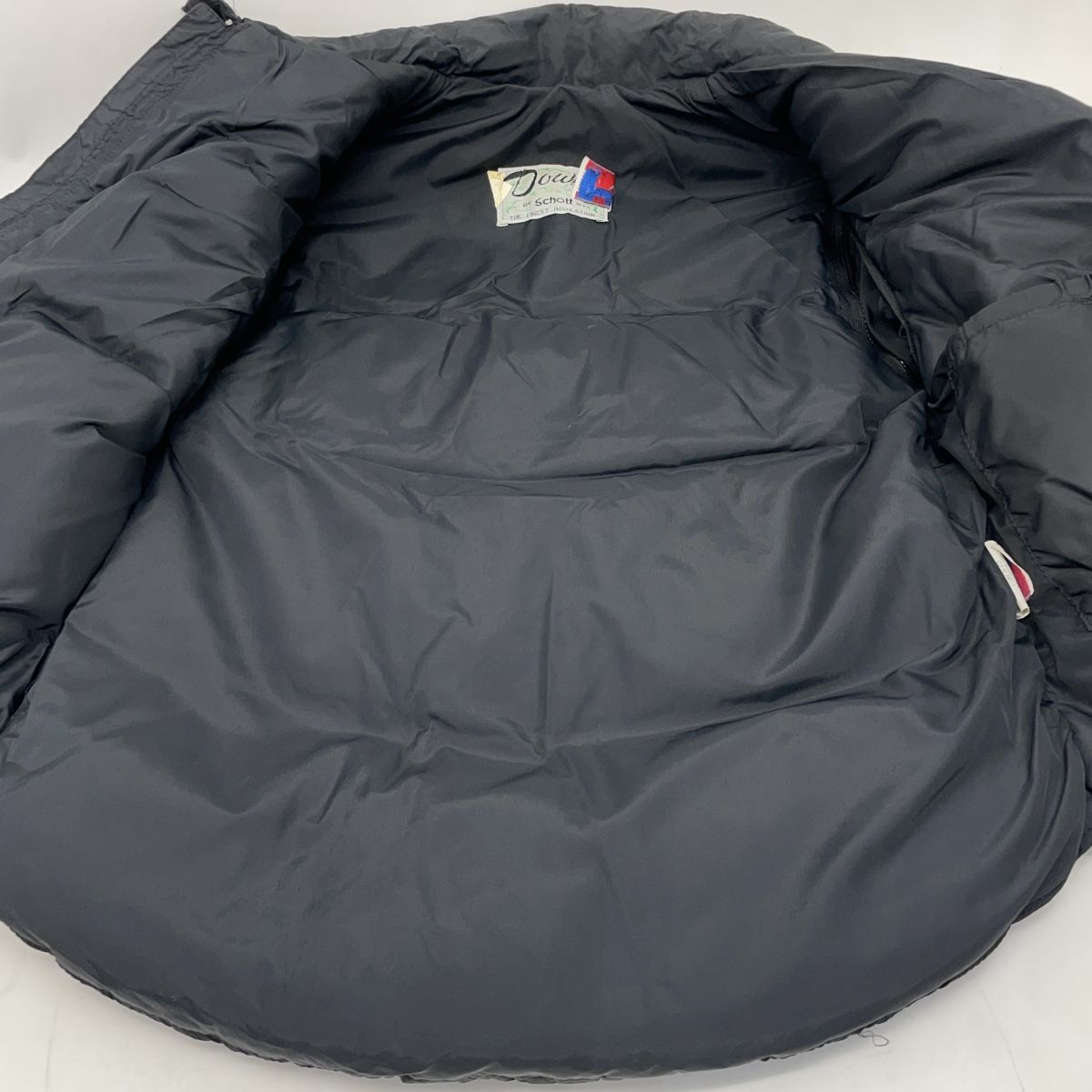 Schott ショット 2way レザー ダウンジャケット サイズ40 ブラック