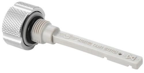 MAGNETIC トランスミッション オイルディップスティック KNURLED ポリッシュシルバー 2017年以降M-EIGHTモデル