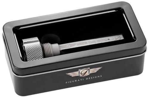 MAGNETIC トランスミッション オイルディップスティック KNURLED ポリッシュシルバー 2017年以降M-EIGHTモデル BRIGHTFACE_UK