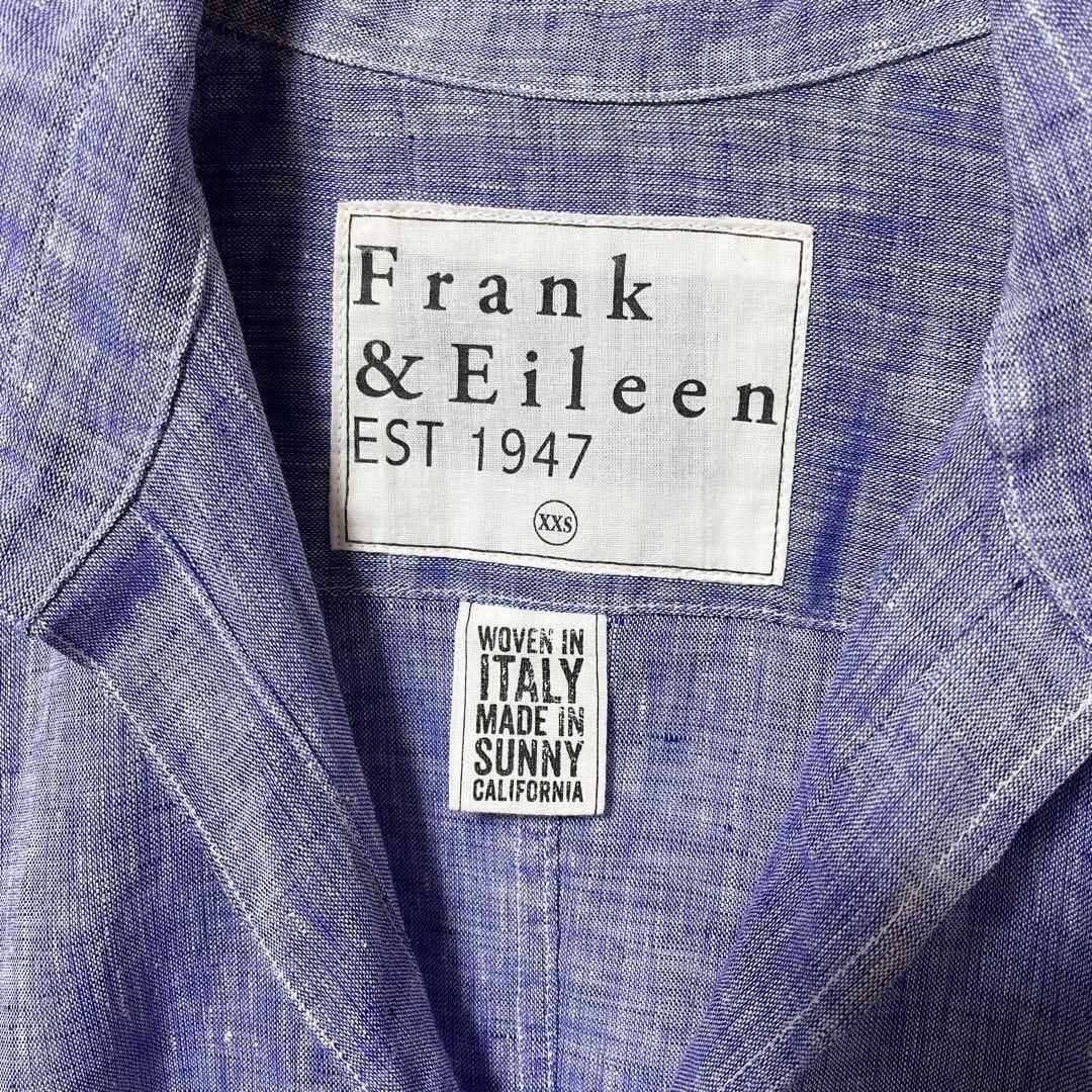 Frank&Eileen フランクアンドアイリーン リネン 麻 長袖 シャツ XXS