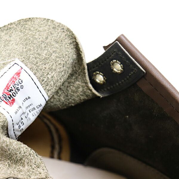 REDWING レッドウィング 8890 6 inch Classic Moc 6インチモックトゥブーツ チャコールラフアンドタフ Dワイズ US 9 D-約27 cm