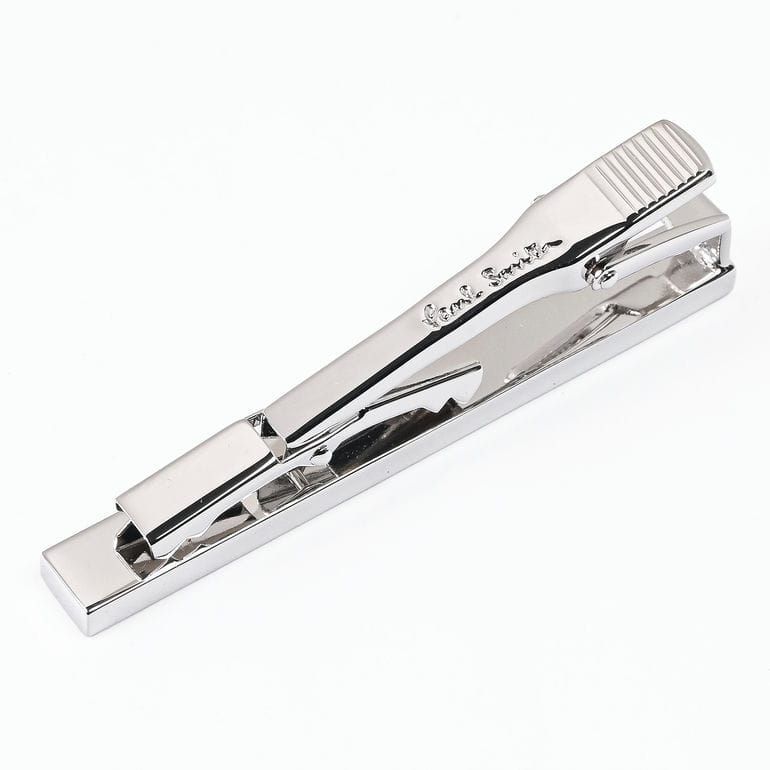 ポールスミス Paul Smith タイバー タイピン ネクタイピン 2025 AW ストライプ マザーオブパール メンズ シルバー TPIN TMOPS 82