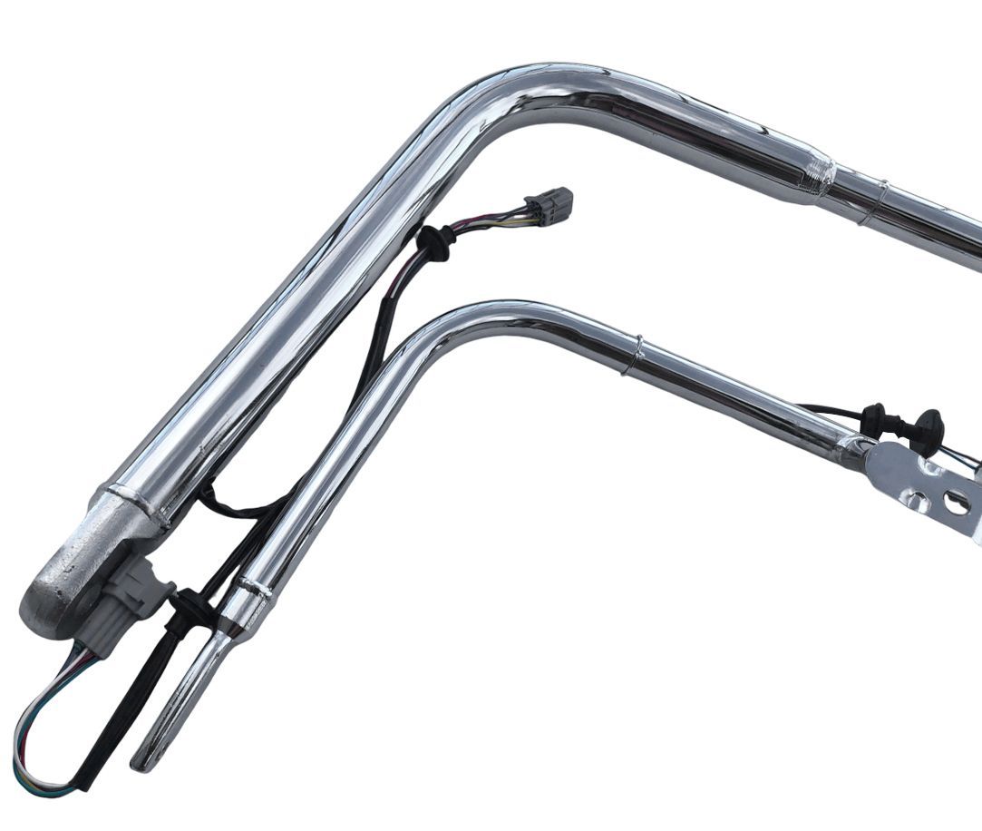 日野 新型 17 プロフィア ヒーター付き 電動ミラー用 メッキ ミラー