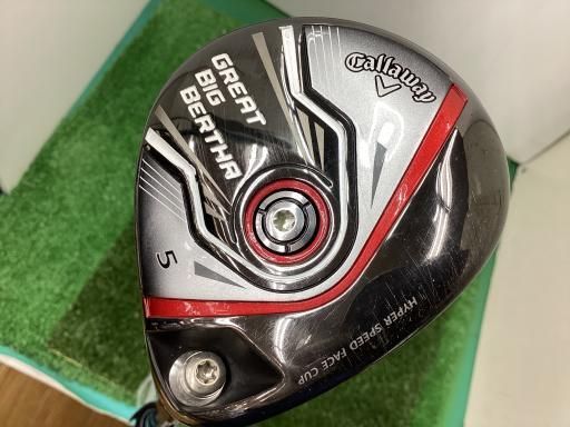 キャロウェイ GREAT BIG BERTHA 2015 5W フェアウェイウッド FW 純正特注シャフト フレックスS メンズ 男性用 右利き 右用 Cランク ゴルフクラブ