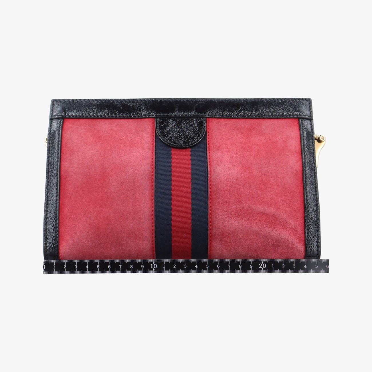 グッチGucciオフィディア レッド×ブラック スエード×レザー 503877 A024094238