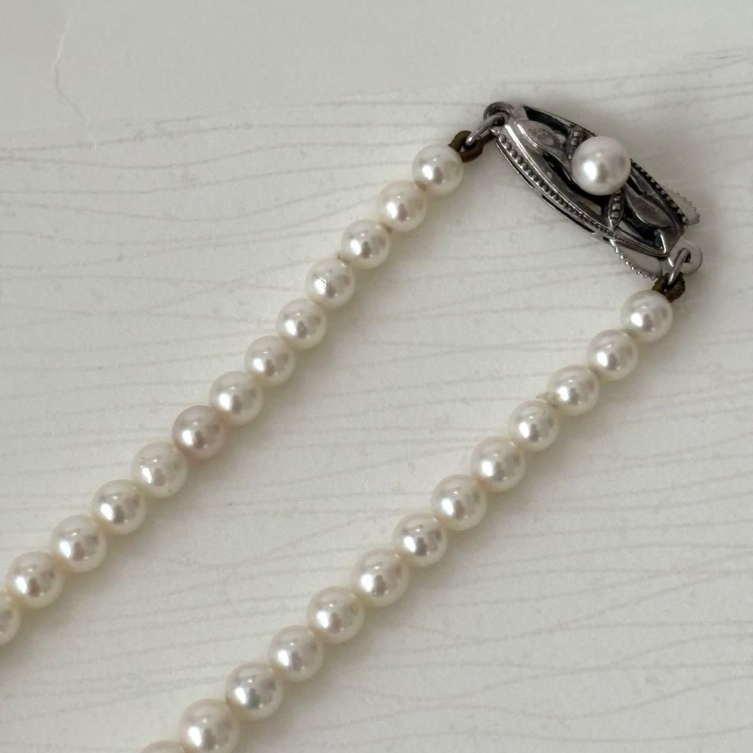 322【ミキモト】シルバー　パール　3.6-7.2mm グラデーション 322【ミキモト】シルバー パール 3.6-7.2mm グラデーション - メルカリ
