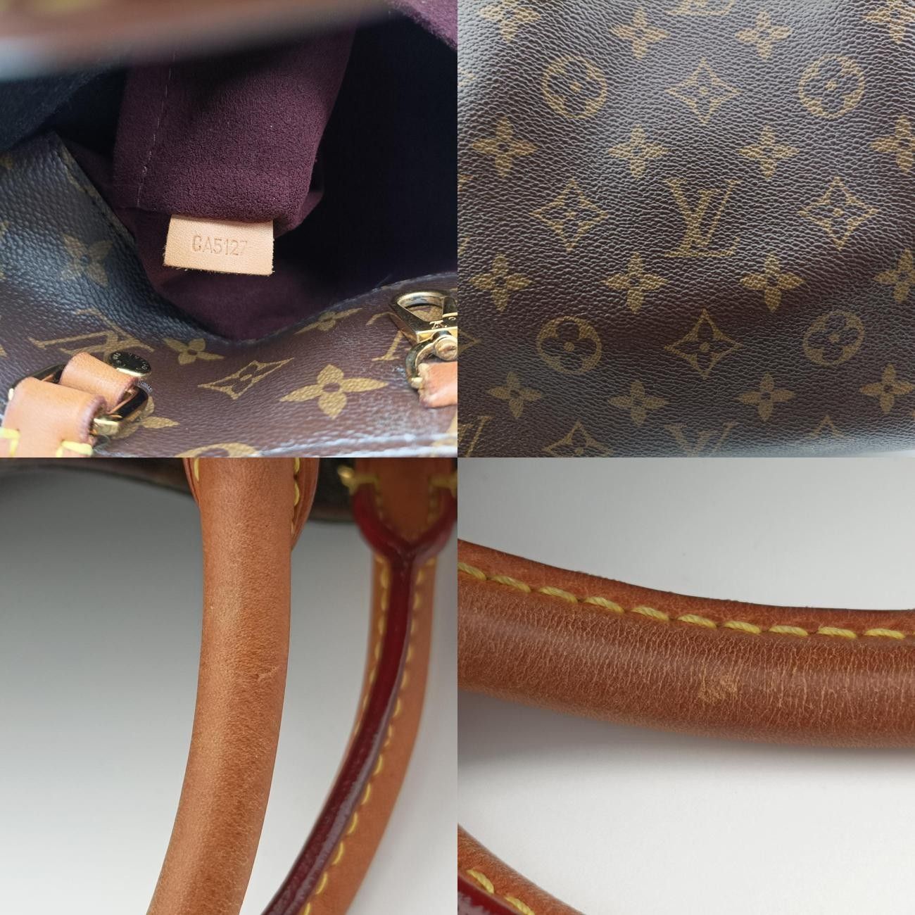  ゲリラセール ルイヴィトンLouis VuittonモンテーニュMM モノグラム ブラウン系 モノグラムキャンバス M41056 CA5127