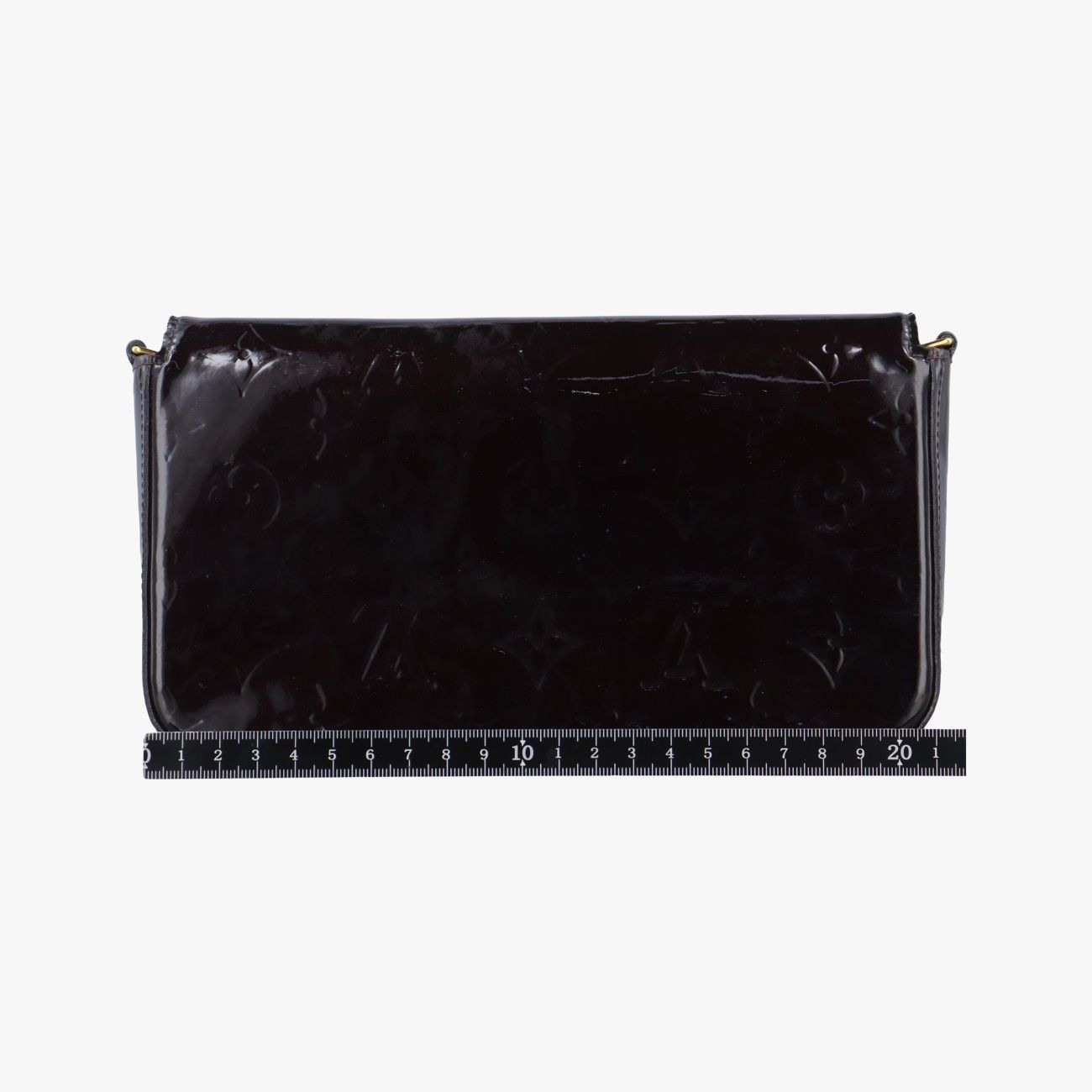 ルイヴィトンLouis Vuittonポシェットフェリシー アマラント ヴェルニ M61267 TJ4136