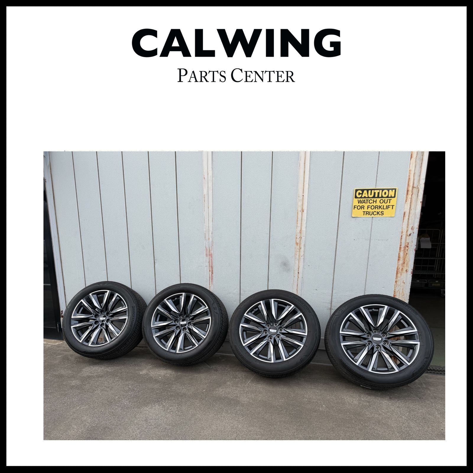 キャデラック エスカレード 2021年式 純正 タイヤアルミホイール 4本セット センターキャップ付き