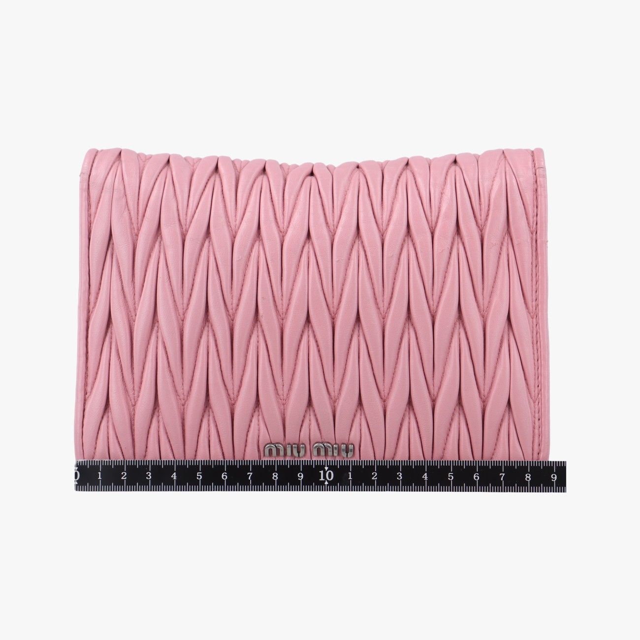 ミュウミュウMiu Miuスター ピンク ラムスキン 154