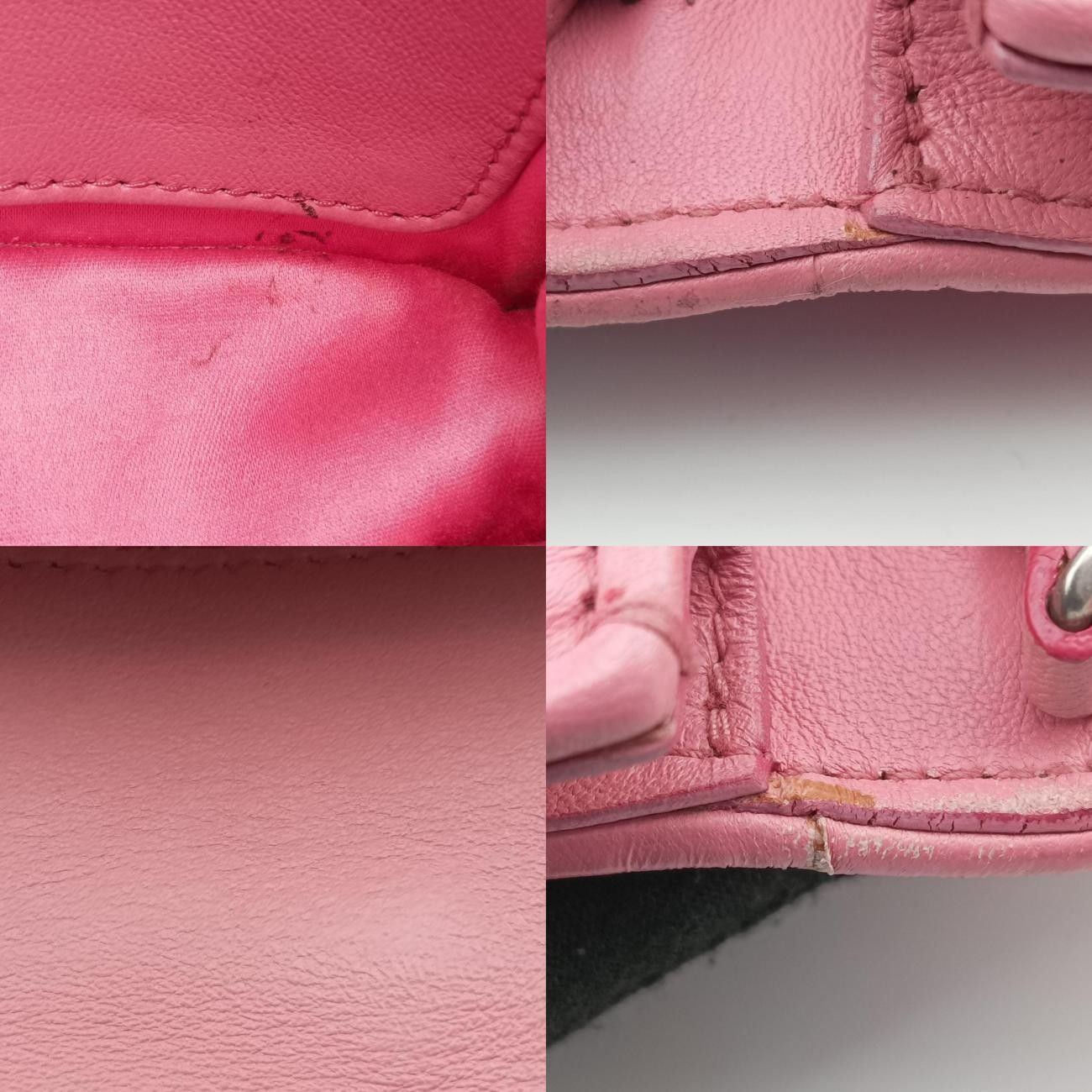 ピンク ラムスキン