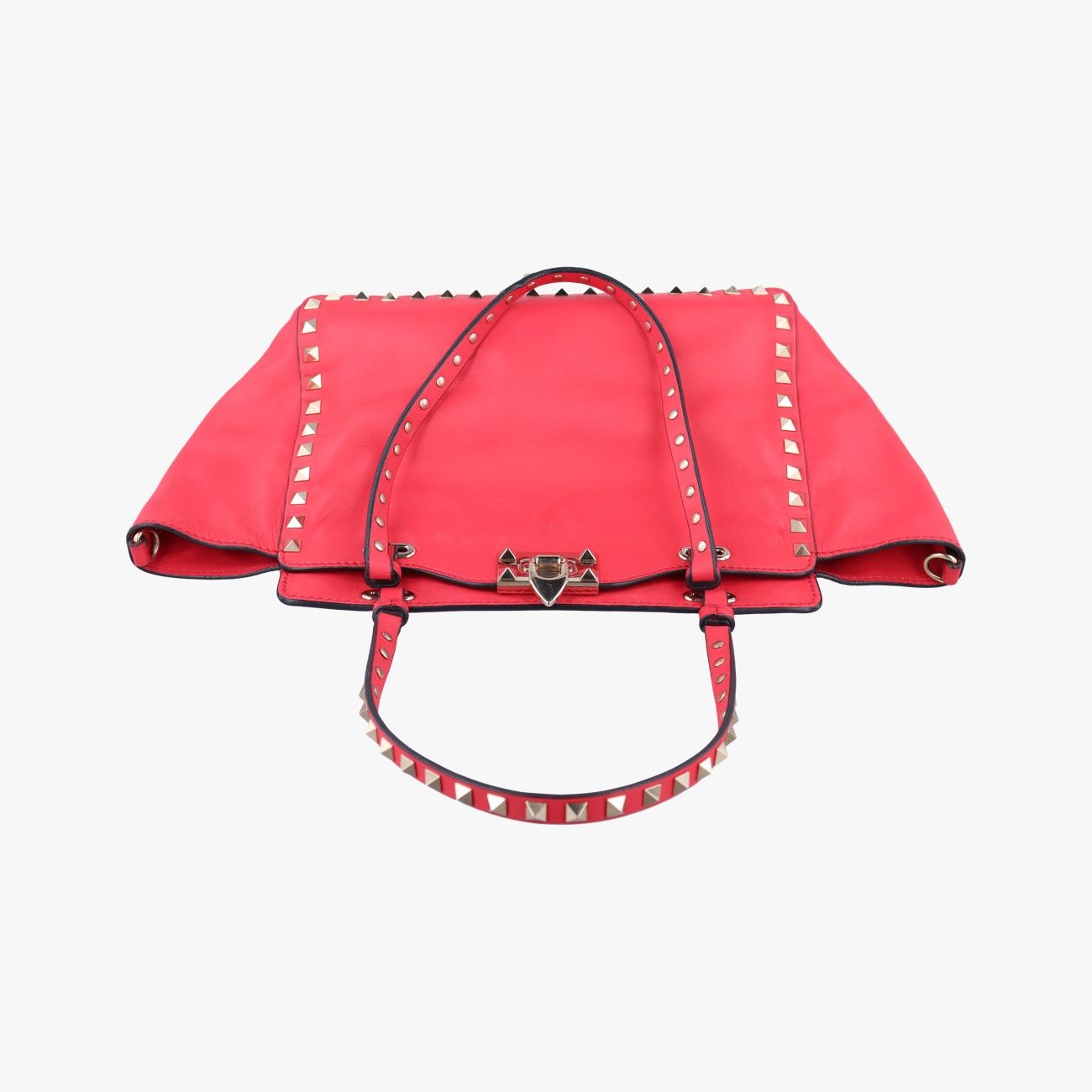 ヴァレンティノValentinoロックスタッズレッドレザー BL-K037BOL2