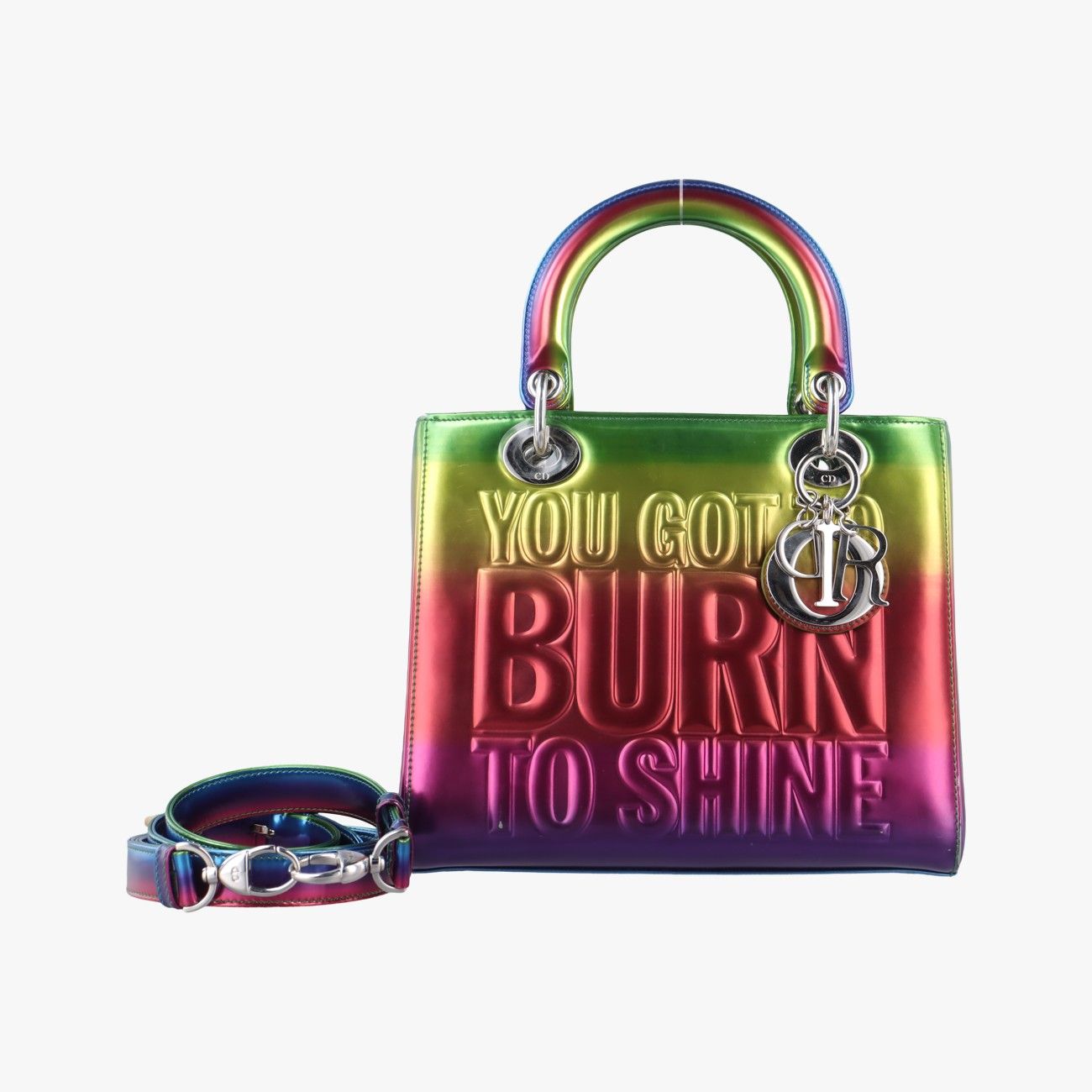 クリスチャンディオールChristian Diorレディ ディオールマルチカラーレザー04-MA-1117