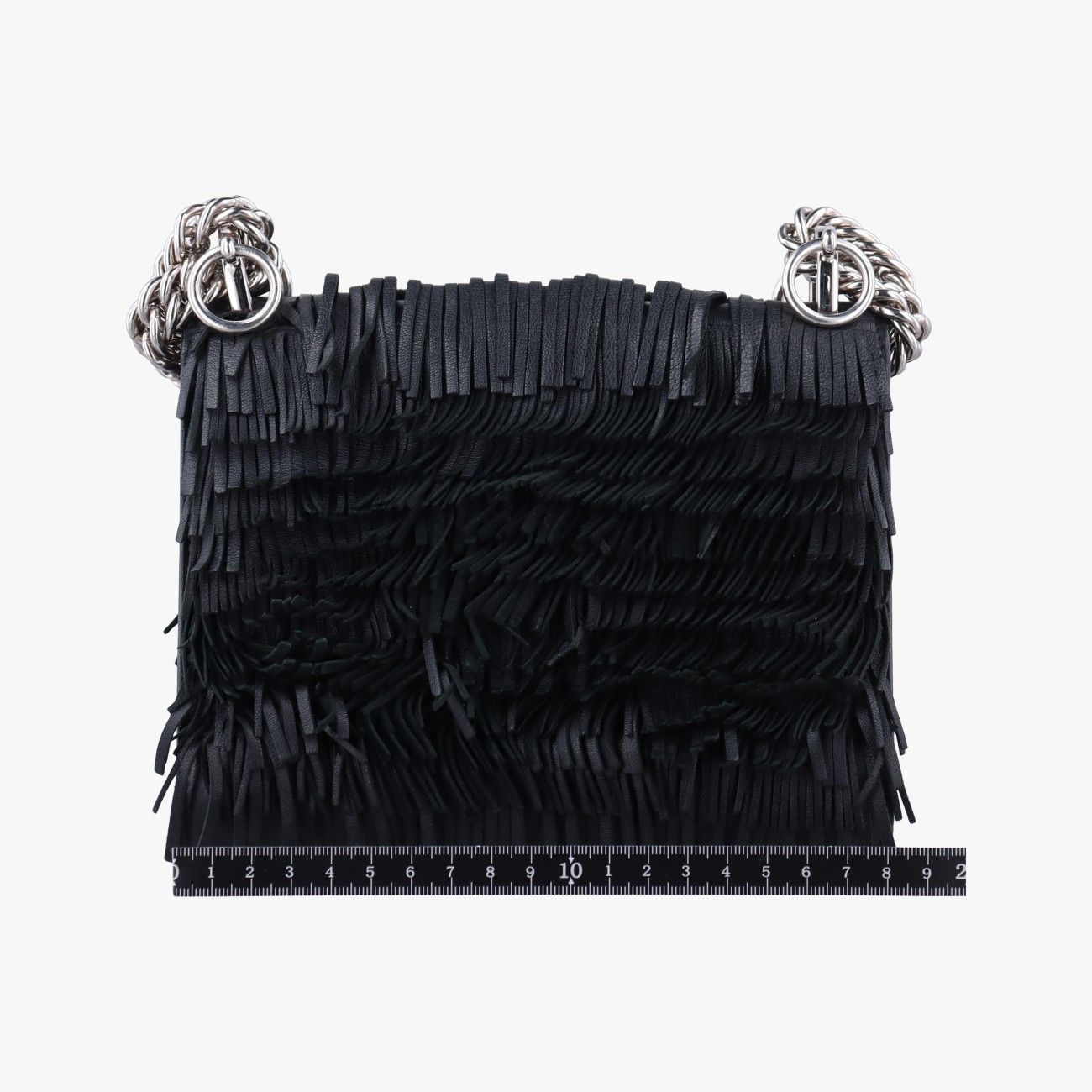 フェンディFendiスタッズ キャナイ ブラック レザー 8M0381 8M0381.3OZ 179.0189