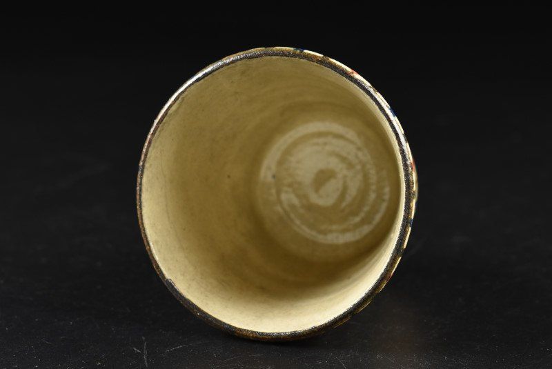 瀬戸焼 加藤錦三作 そば手 小向 五客 共箱 C 4898 瀬戸