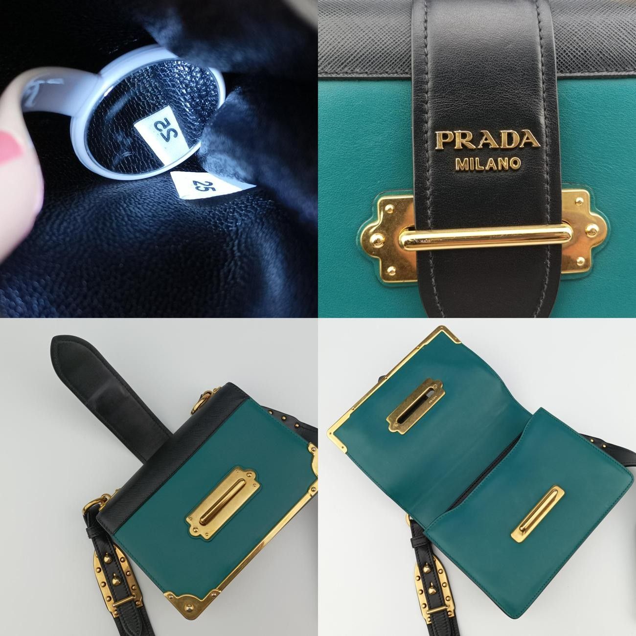 グリーン×ブラック