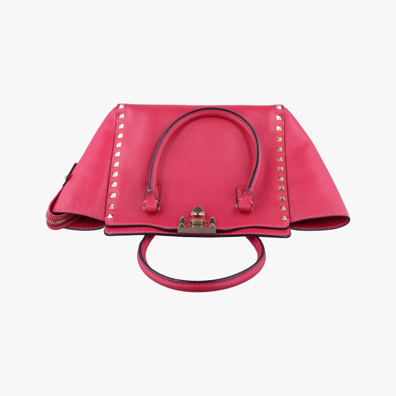 ヴァレンティノValentinoロックスタッズ ピンク レザー BGF540BOL1 DECORATOM_COM_BR