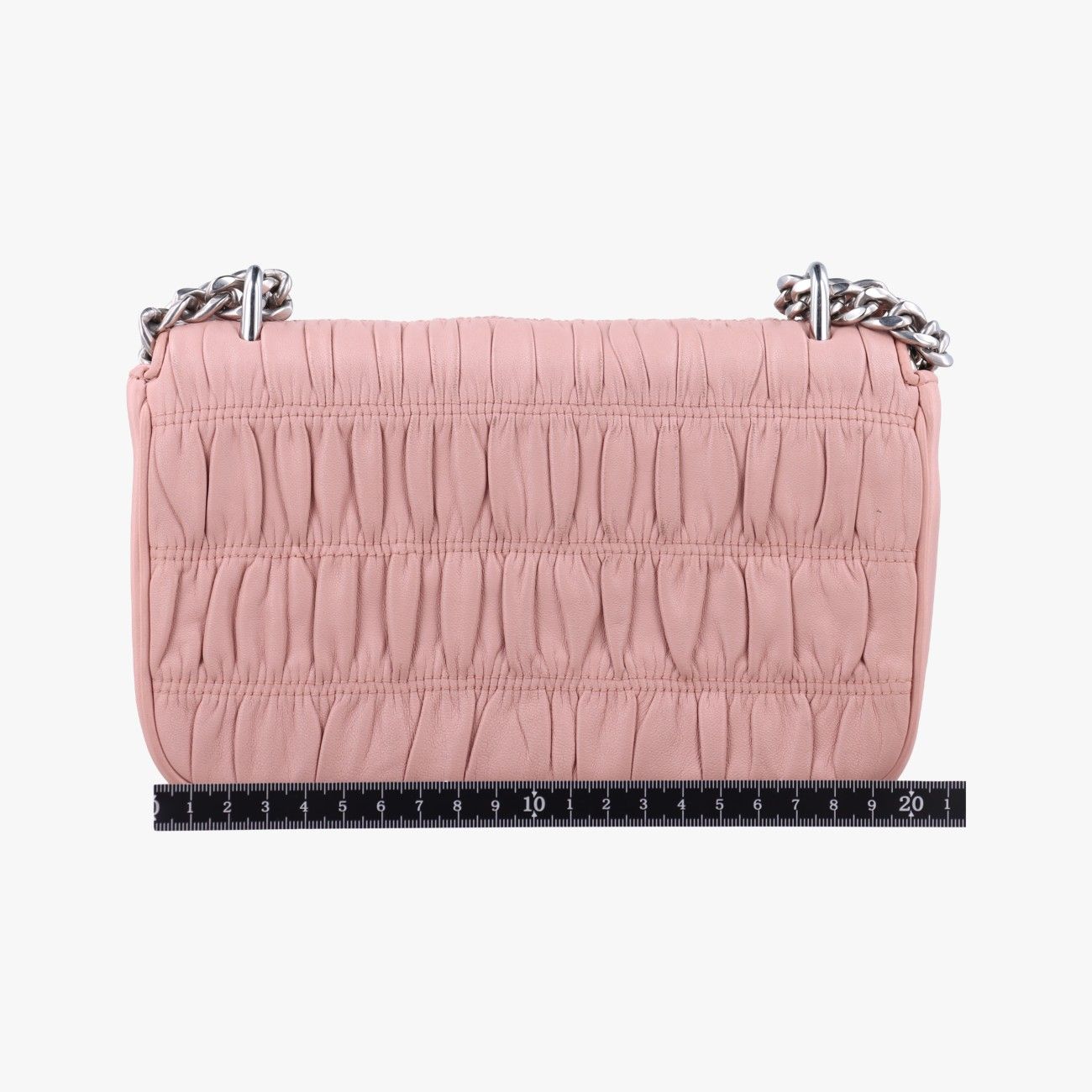 プラダPradaナッパ ゴーフルピンクナッパレザー1BD140197