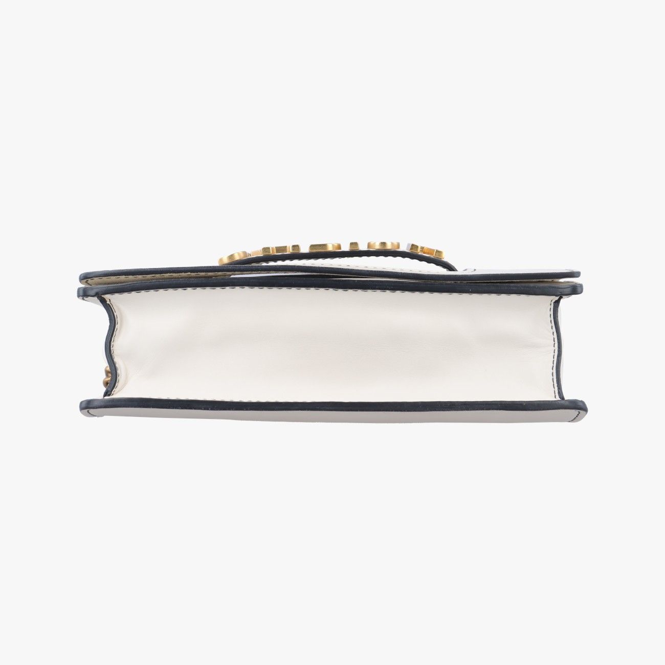 クリスチャンディオールChristian Diorジャディオール ホワイト レザー 09-MA-0127 DECORATOM_COM_BR