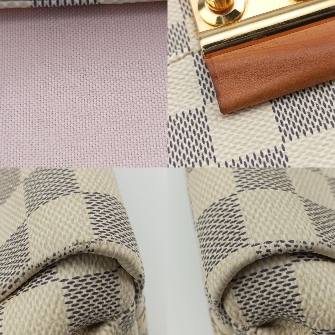 ルイヴィトンLouis Vuittonクロワゼット アズール ダミエキャンバス N41581 FL4128 DECORATOM_COM_BR