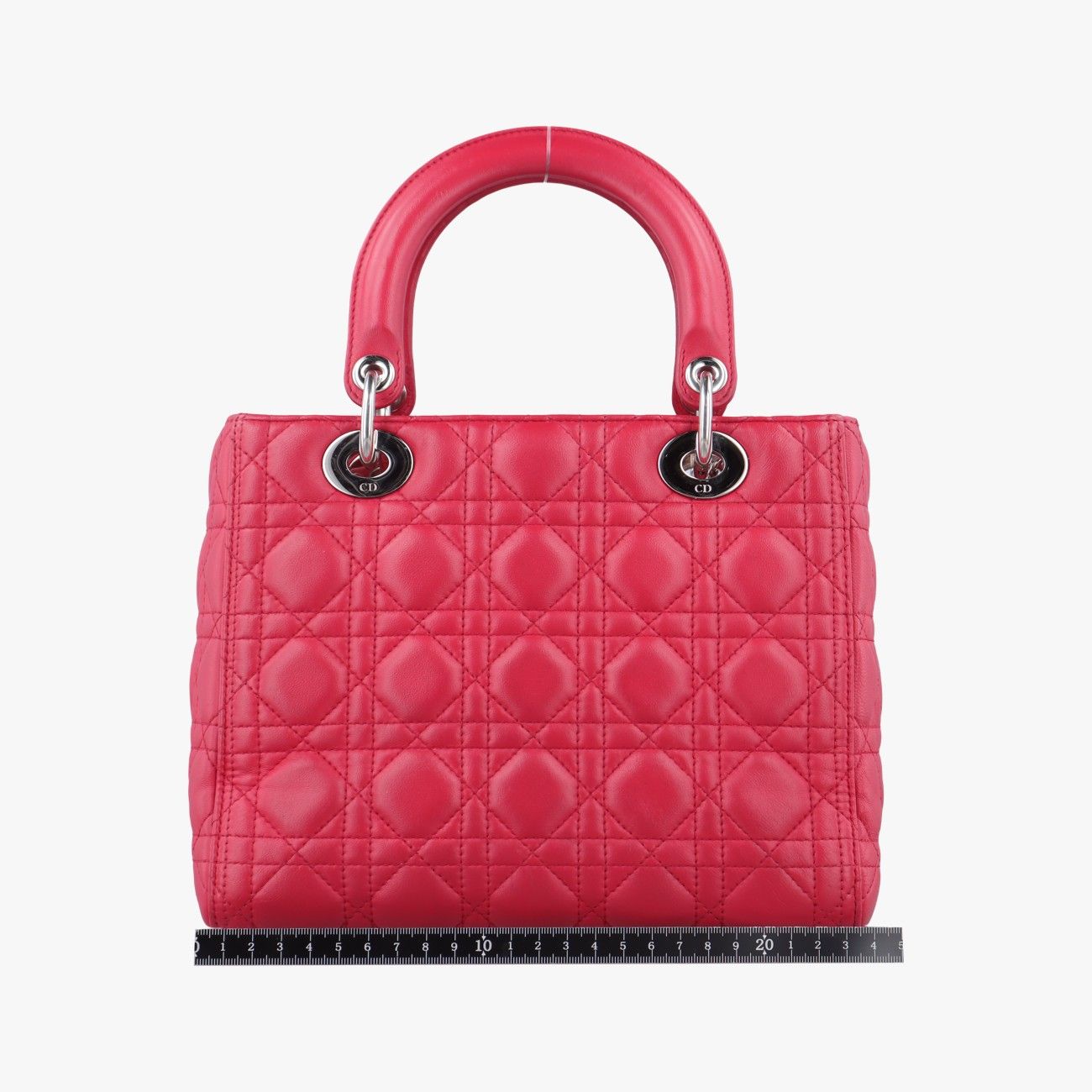 クリスチャンディオールChristian Diorレディディオールレッドラムスキン18-MA-1115