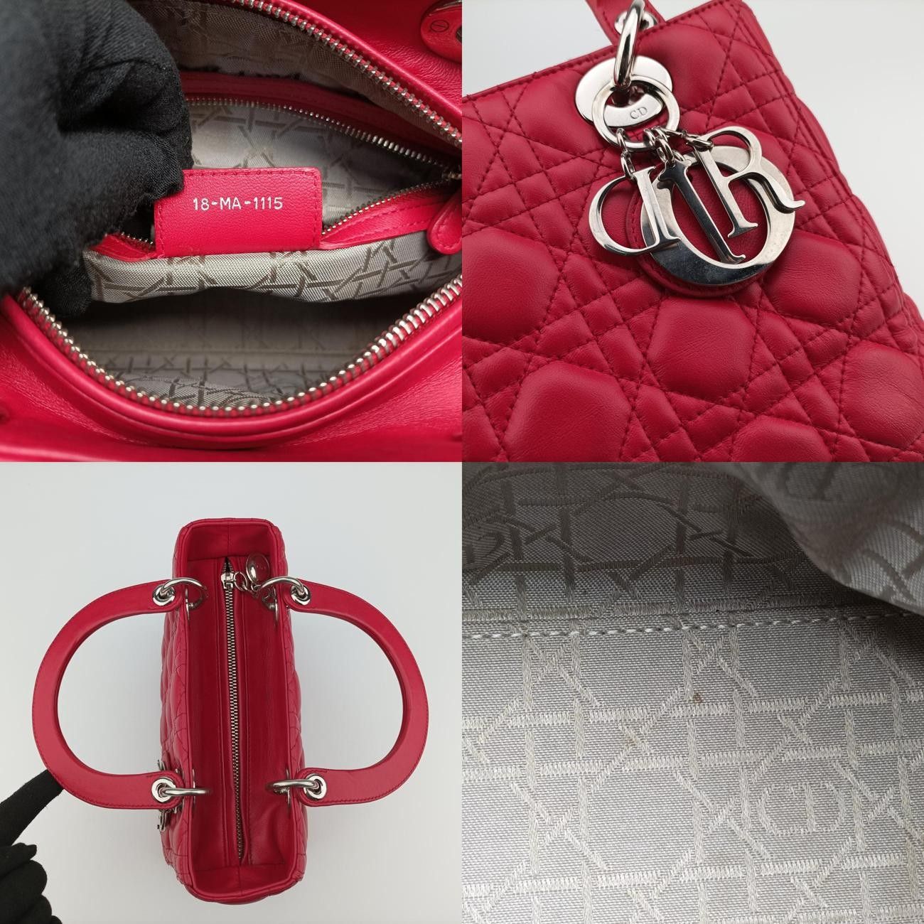 Diorレディディオールレッドラムスキン18-MA-1115