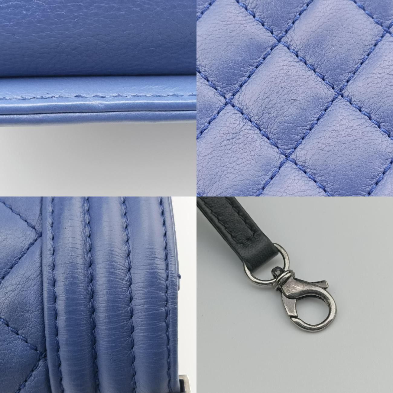 シャネルChanelボーイシャネルブルーラムスキンA6708717953357