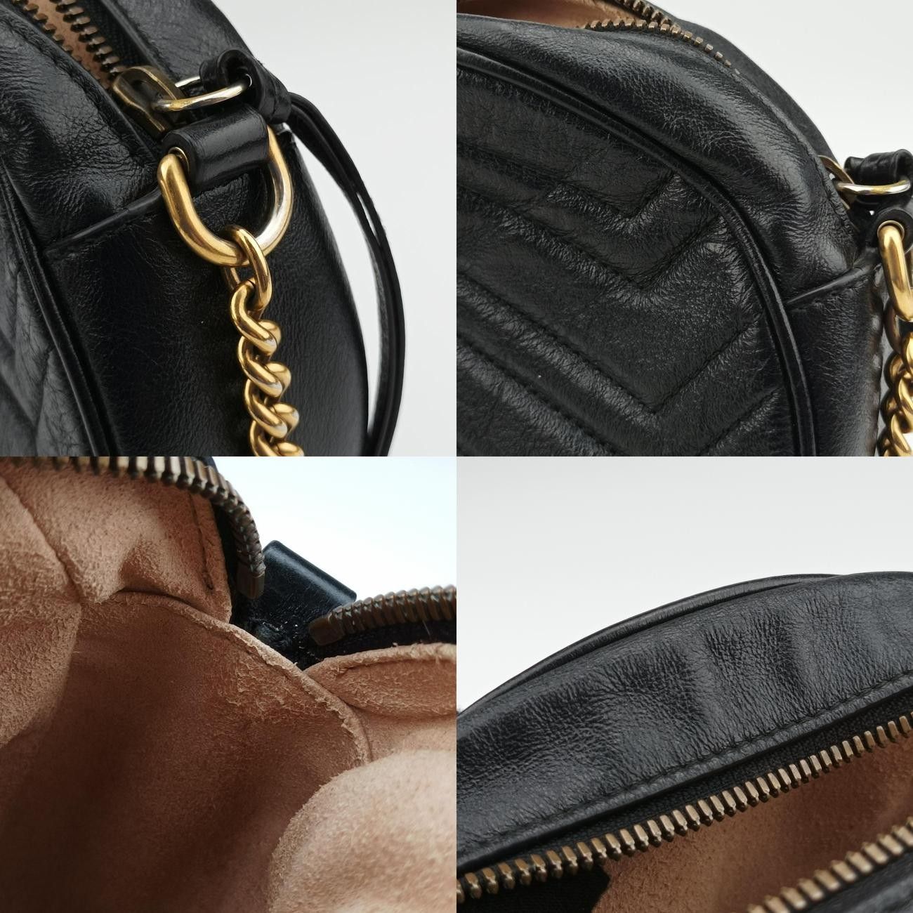 グッチGucciGGマーモント ブラック