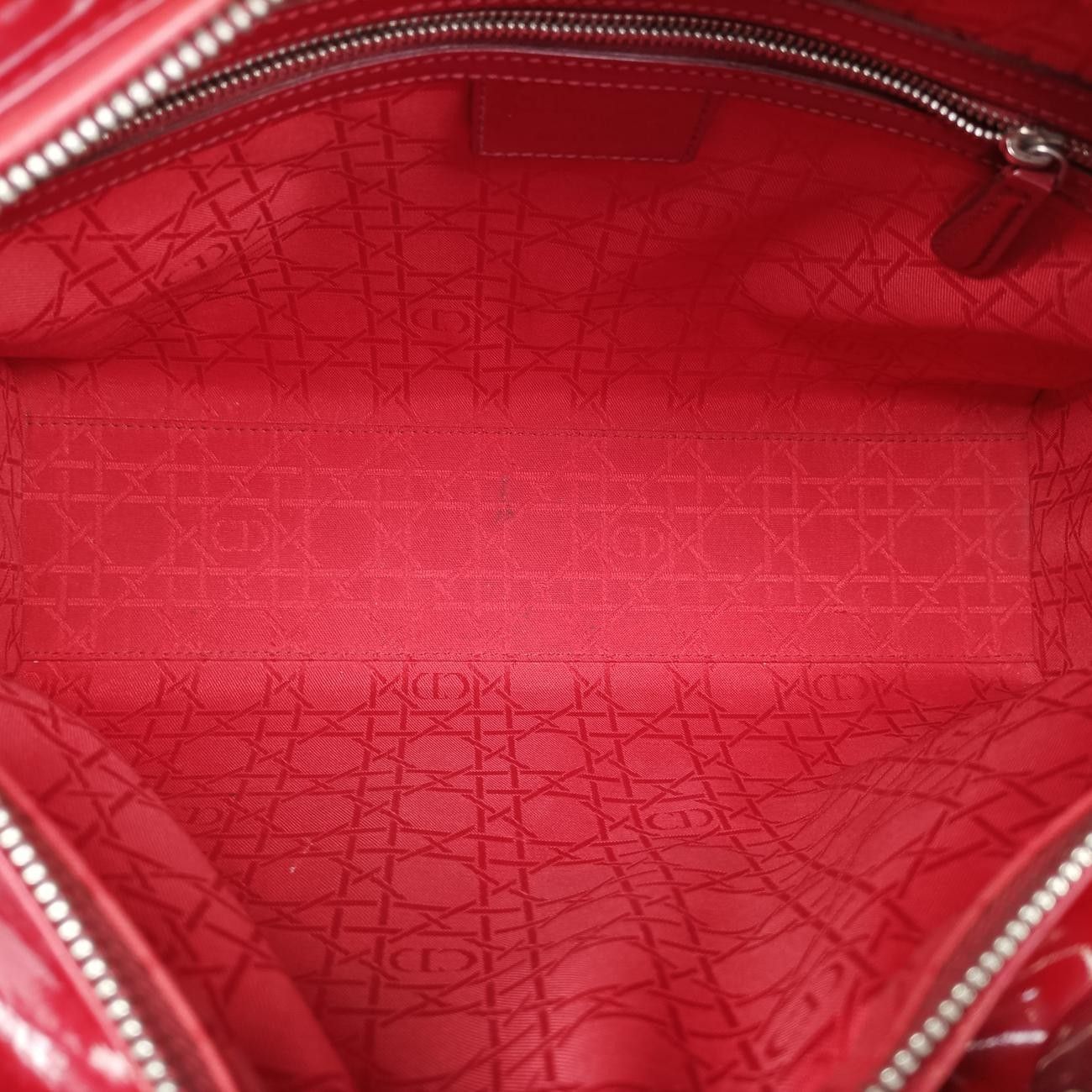 クリスチャンディオールChristian Diorレディディオール レッド パテント 16-BO-0114 DECORATOM_COM_BR