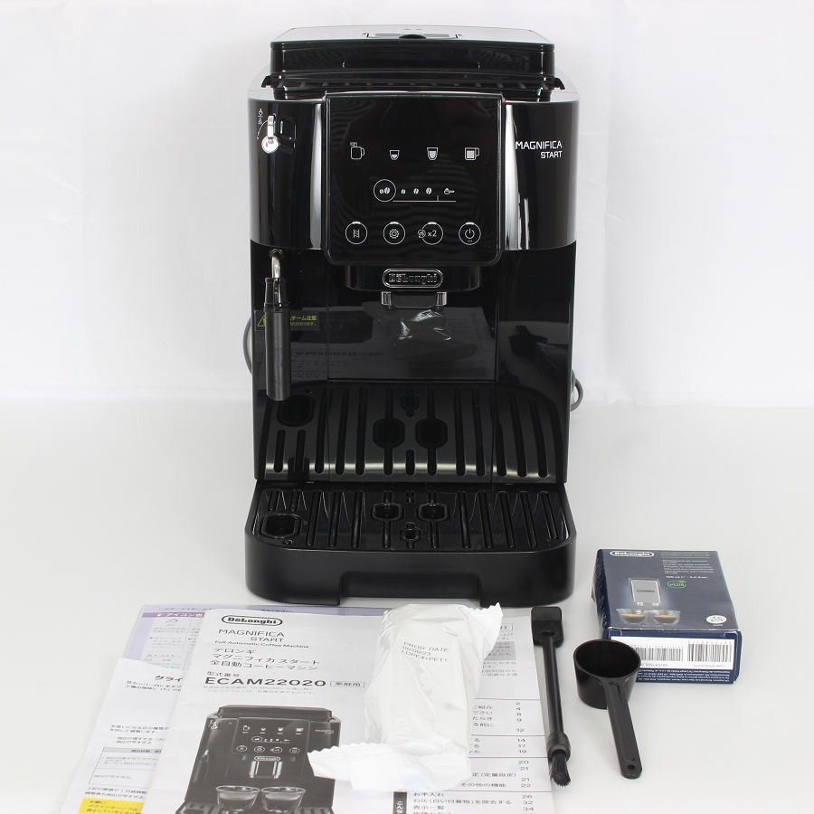デロンギ マグニフィカ スタート ECAM22020B ブラック 全自動コーヒーマシン エスプレッソマシン DeLonghi 本体