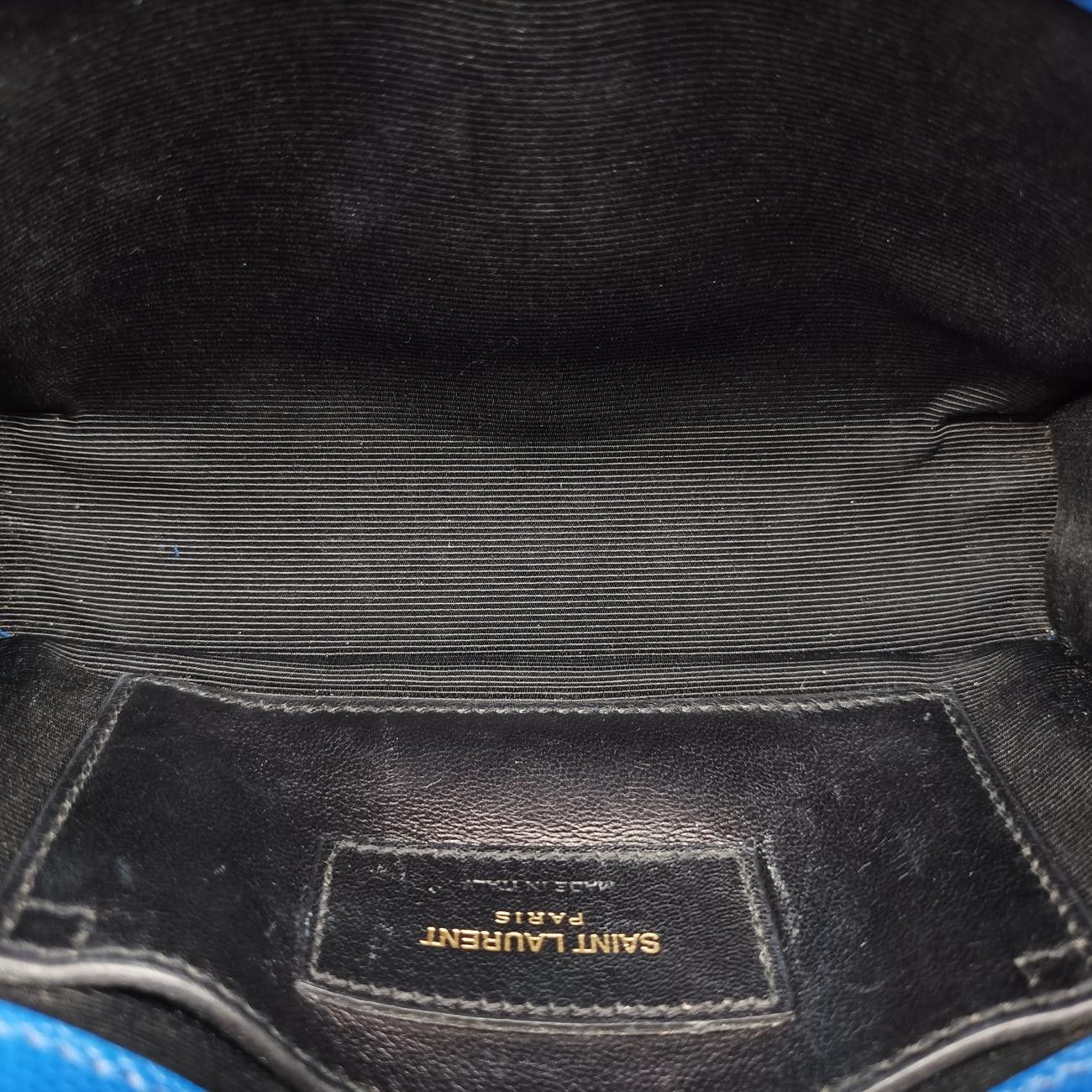 イヴサンローランYves Saint Laurentケイト ブルー キャビアスキン 354121 TCT354121.11.14 DECORATOM_COM_BR