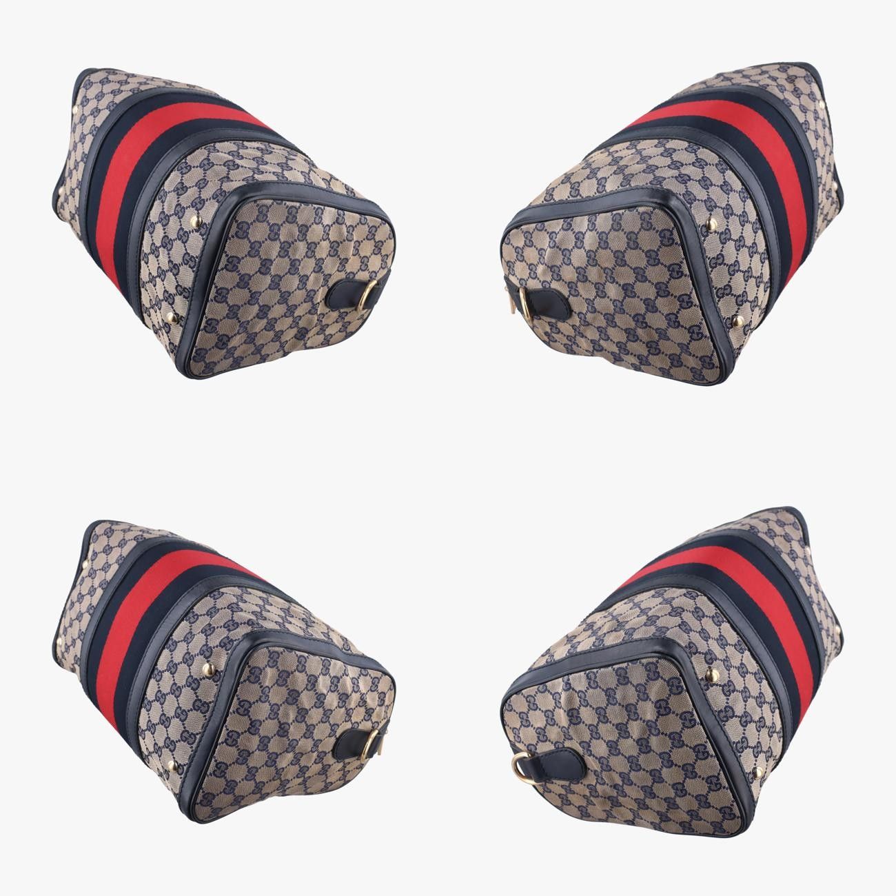 ネイビー×レッド×ベージュ