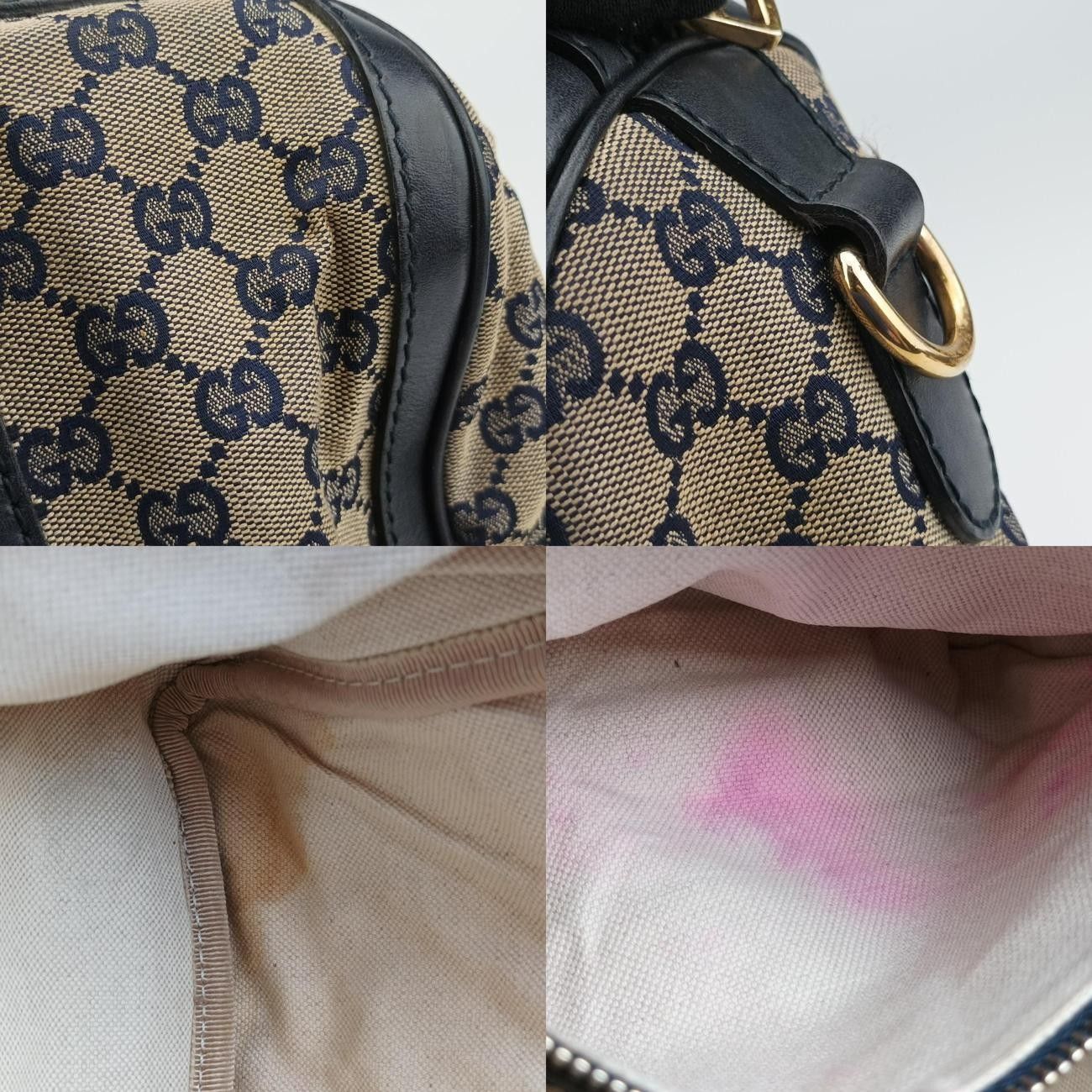 キャンバス×レザー