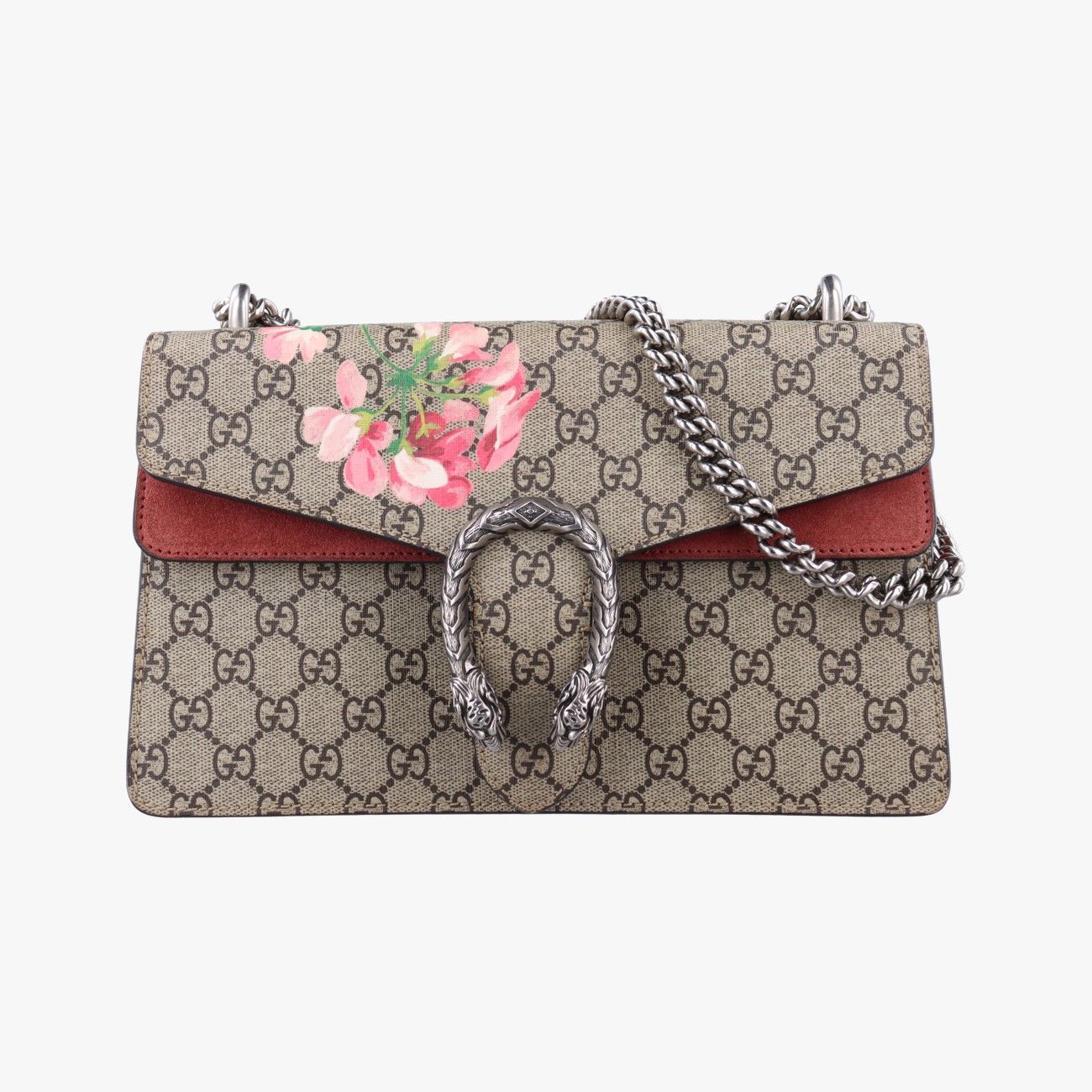グッチGucciディオニュソス ベージュ×レッド×マルチカラー PVCコーティングキャンバス 400249 G025042647