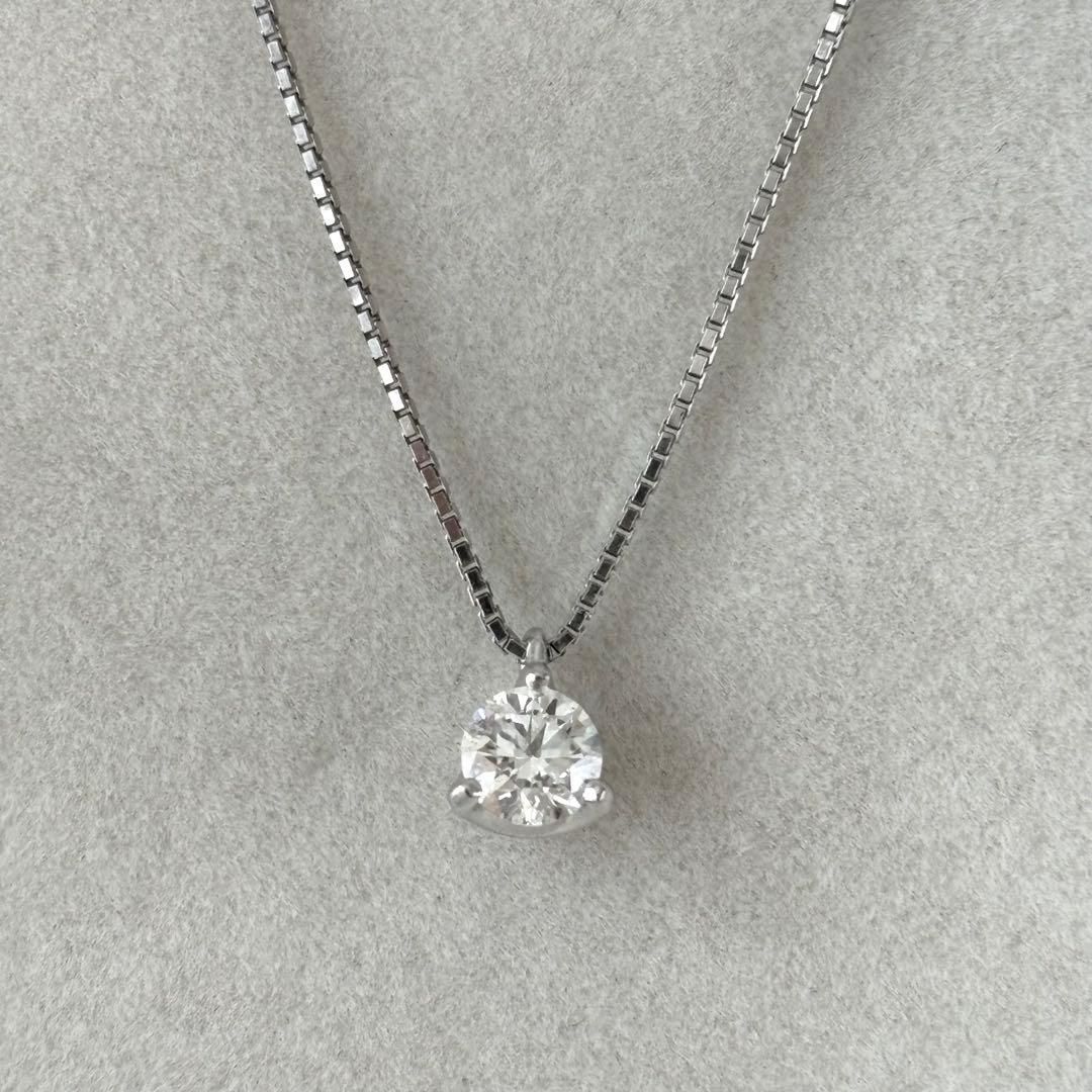 254【ギンザタナカ】プラチナ ダイヤモンド 0.314ct ネックレス - メルカリ
