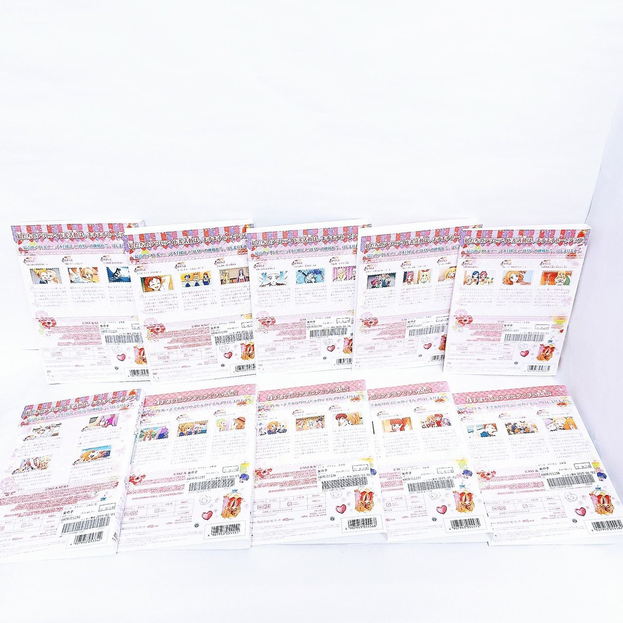 アイカツ! アイドルカツドウ 2年目 全16巻 - 3年目 全26巻 18巻〜60巻 DVD 計42巻 セット