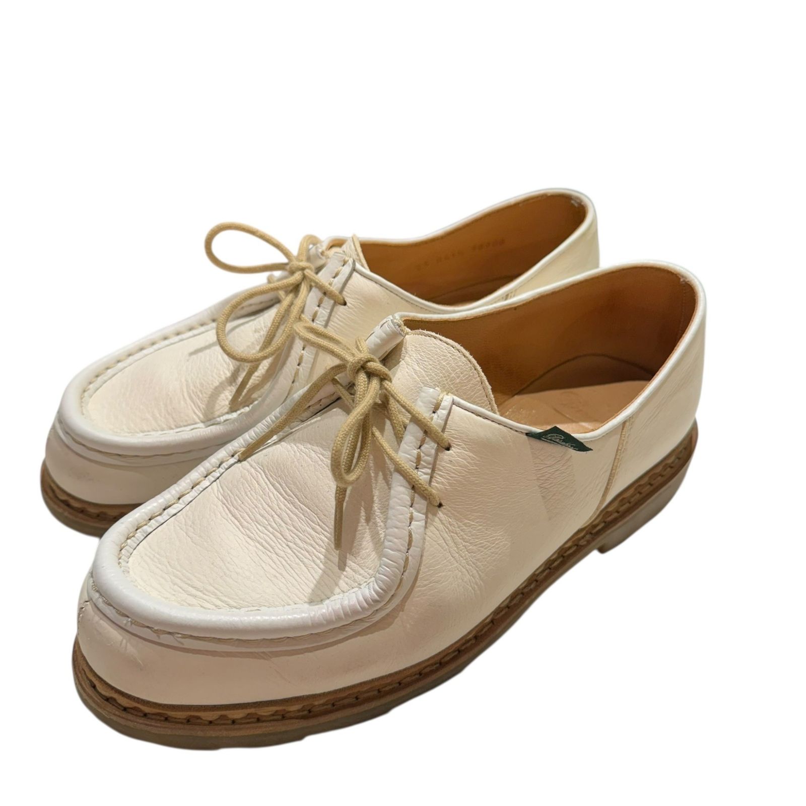 Paraboot パラブーツ ⑤ 227236 メンズ CERF BLANC ホワイト 41.5 MICHAEL MARCHE メンズ CERF BLANC ホワイト 41.5