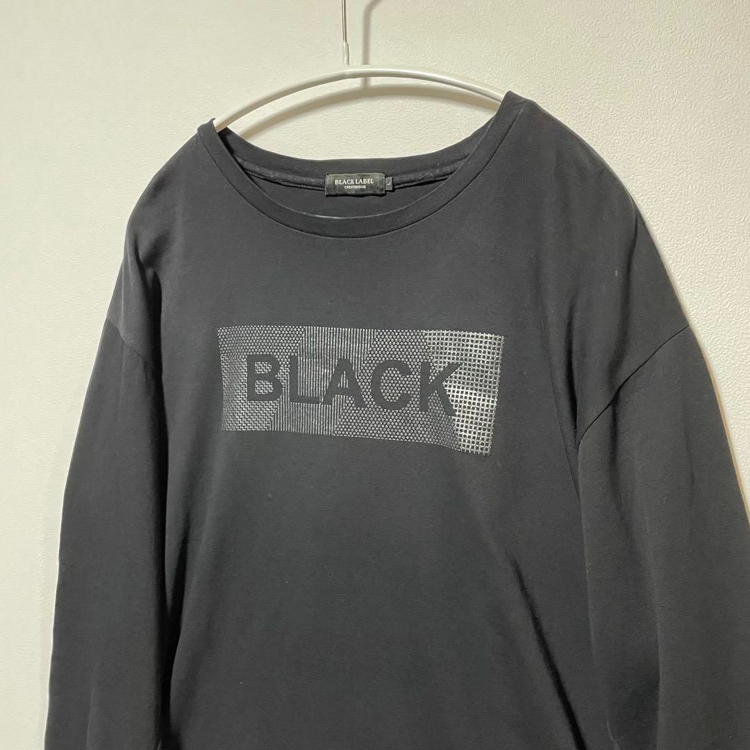 BLACK LABEL CRESTBRIDGE 長袖 Tシャツ チェック 黒 L - メルカリ